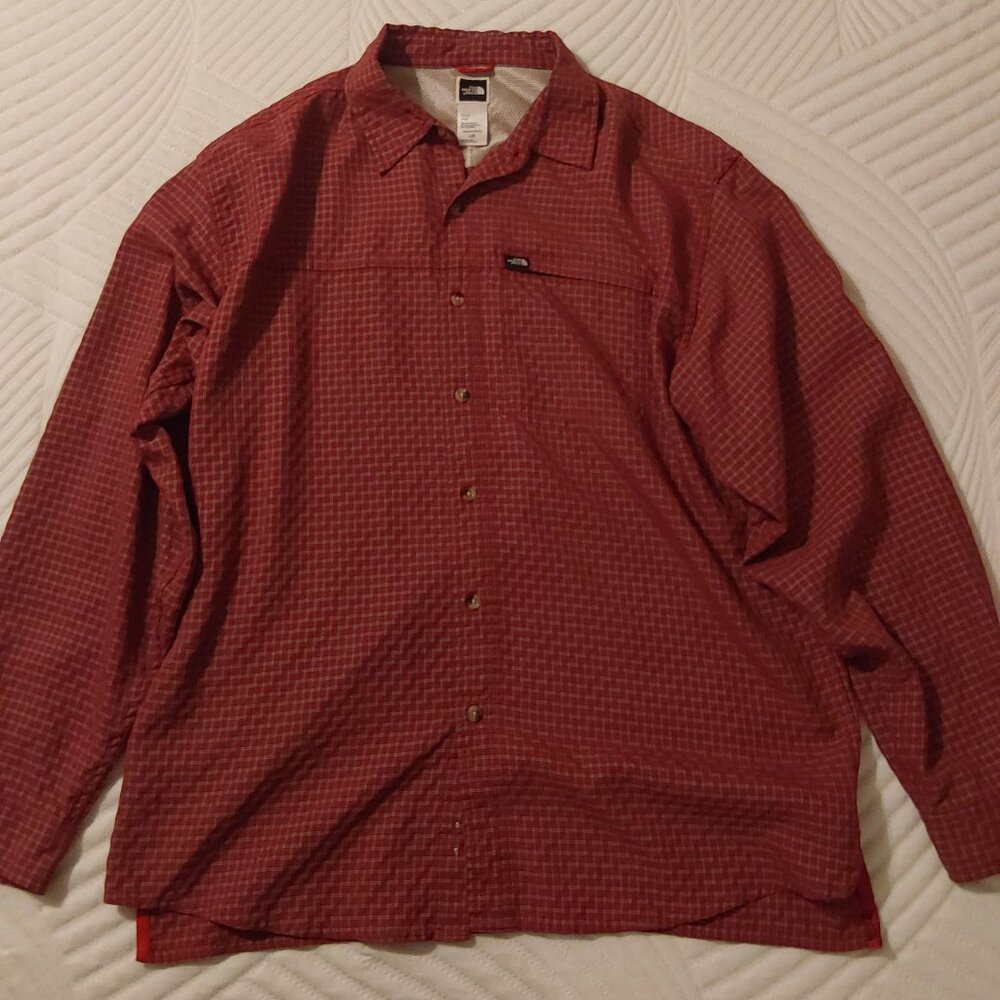 The North Face button down shirt
